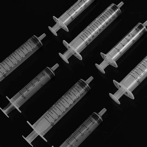 30 Pack Plastic Syringes 10 ML 5 ML Large Plastic Garden Industrial