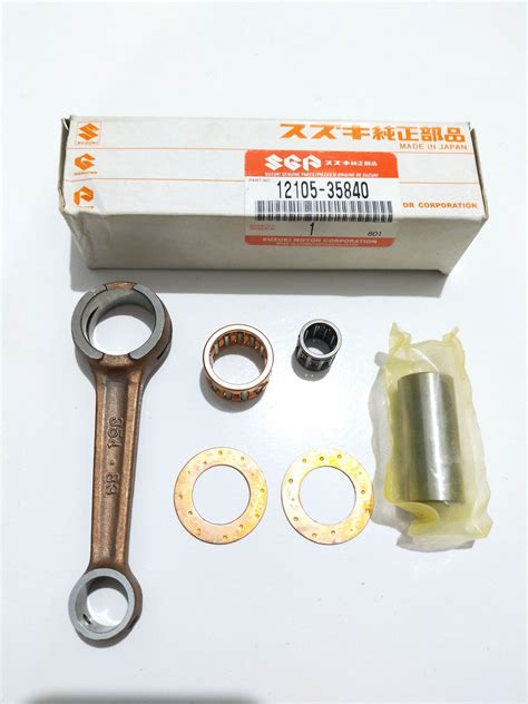 Stang Seher Stang Piston Connecting Rod Kit Suzuki Rc Rc