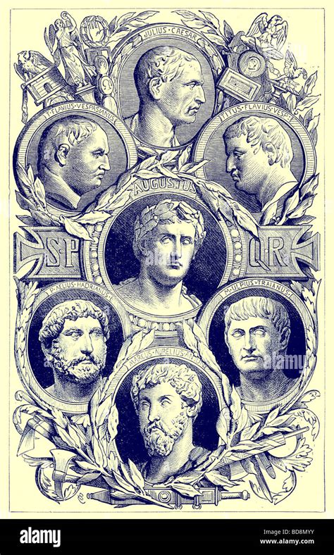 Roman Emperors Hi Res Stock Photography And Images Alamy