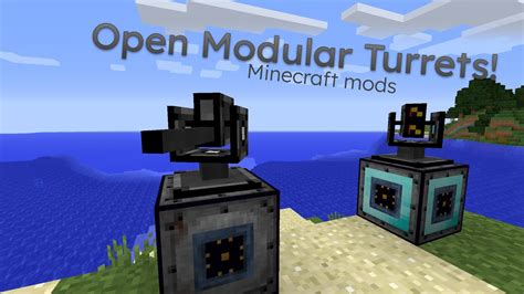 Mod Highlight Open Modular Turrets Minecraft Youtube