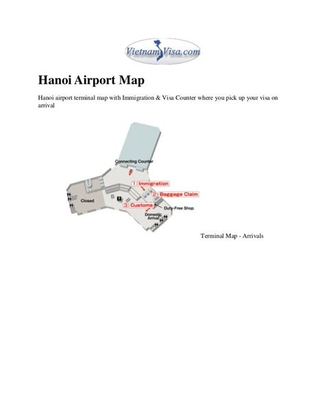 Hanoi airport map