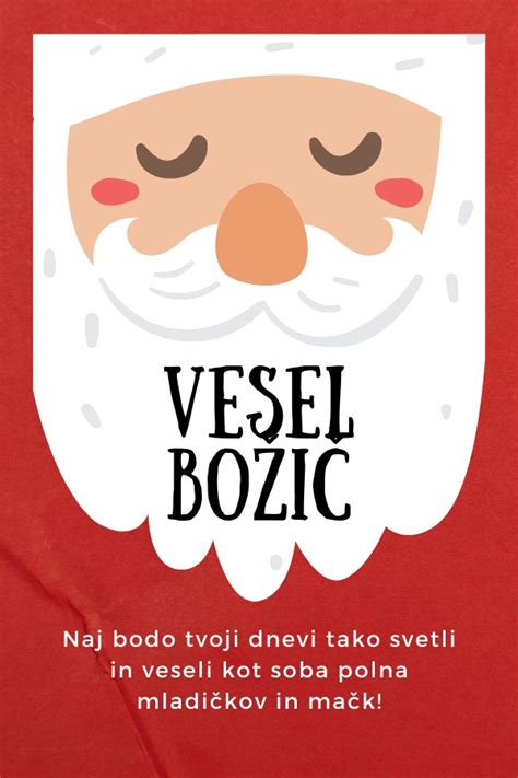 Najboljše Brezplačna Natisljiva Vesel Božič Srčkano Voščilo za Odrasle