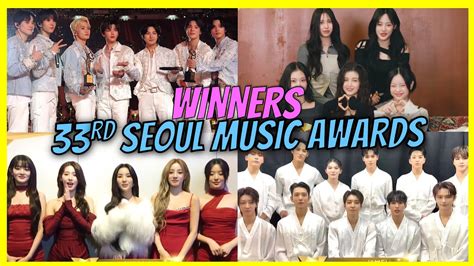 33rd Seoul Music Awards WINNERS YouTube