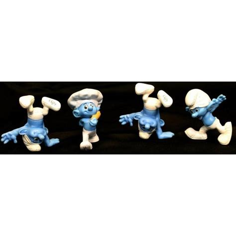 McDonald S Toys 4 Mcdonalds Smurfs 25 Happy Meal Figurine Toys