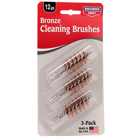 Birchwood Casey 12 Gauge Bronze Brush 3 Pack 29057412307