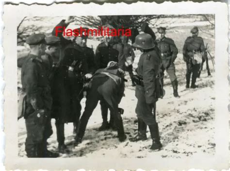 Photo Allemande Guerre Ww Soldats Allemands Humour Camaraderie En