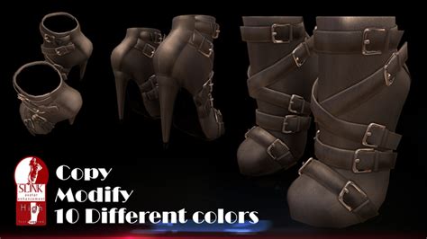 Second Life Marketplace - Slink Arcane Boots Collection