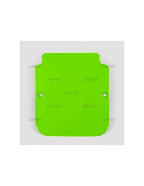 Plastiques Off Road Plaque Num Ro Frontale Ufo Vert Kawasaki