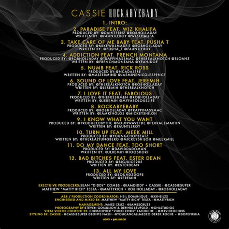 Mixtape: Cassie – 'RockaByeBaby' | HipHop-N-More