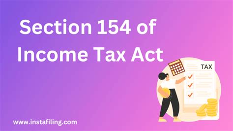 Section 154 Of Income Tax Act 2023 Guide India S Leading Compliance