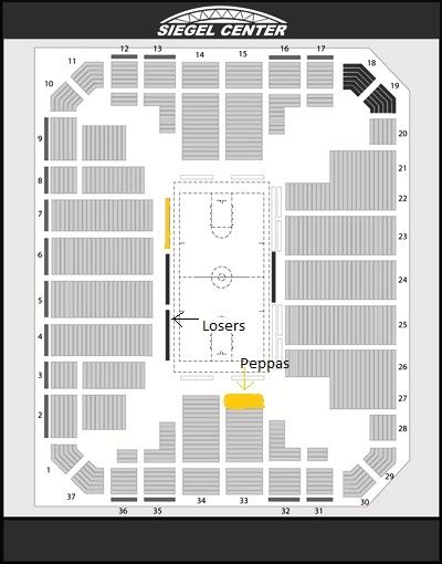 Interactive Virtual Seating Chart of the Verizon Wireless Arena | VCU Ram Nation