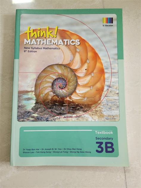 Think Mathematics 3B Textbook Hobbies Toys Books Magazines