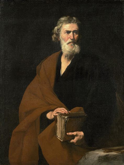 Saint Matthew Painting by Jusepe de Ribera - Pixels