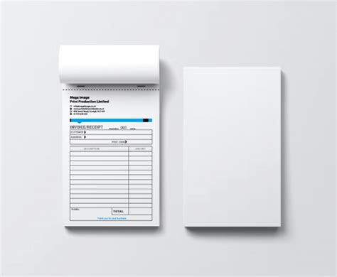 Personalised Ncr Invoice Pads Books Printedinvoicebooks