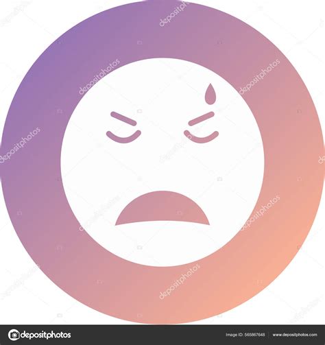 Face Emoticon Icon Vector Illustration Stock Vector By MuhammadAtiq