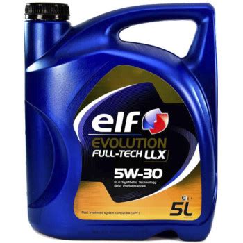 ELF Evolution FULL TECH LLX 5W 30 5л купити в Україні з доставкою