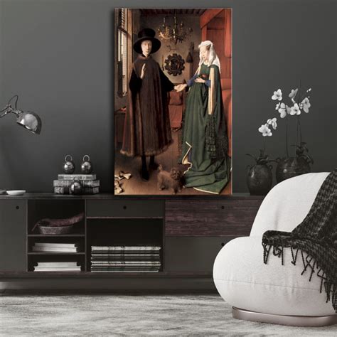 Reproduction Painting Arnolfini Portrait Jan Van Eyck Reproductions