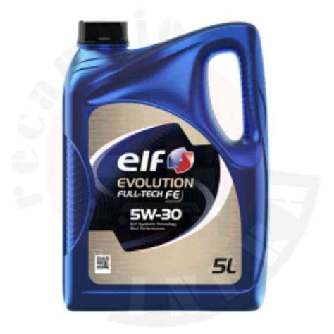 Aceite Elf Evolution Full Tech Fe 5w 30 5 Litros