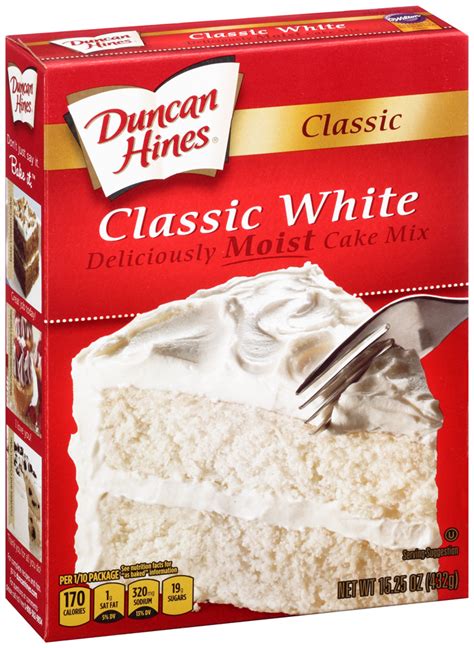 Duncan Hines Classic White Cake 432g Behnford S Oy