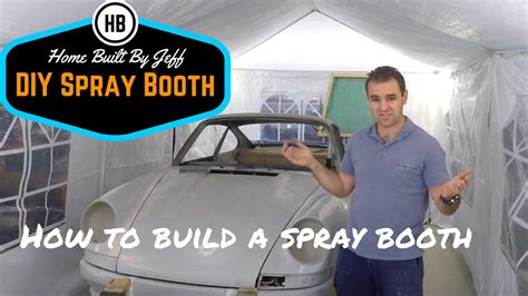 How To Build A Spray Booth Part 1 Youtube