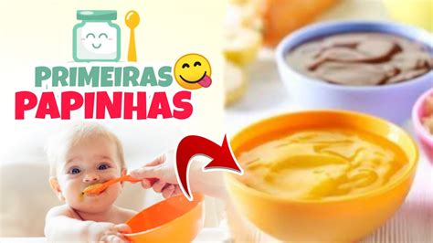 Como fazer Papinhas de Bebê 3 Receitas Incríveis e Nutritivas YouTube