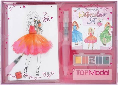 Depesche Top Model Watercolour Set Se Priser Nu