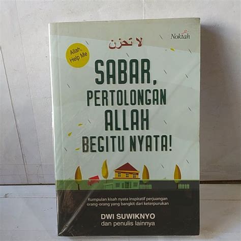 Jual Buku Sabar Pertolongan Allah Begitu Nyata Original Shopee