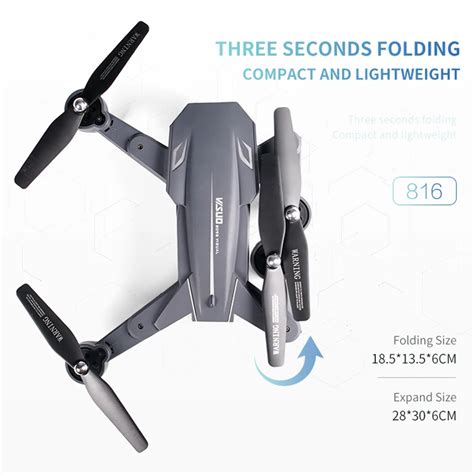 Visuo Xs Drone K With Camera Hd Helicopter Wifi Fpv Optical Flow