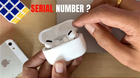 How To Find The Serial Number Of Your AirPods Pro YouTube