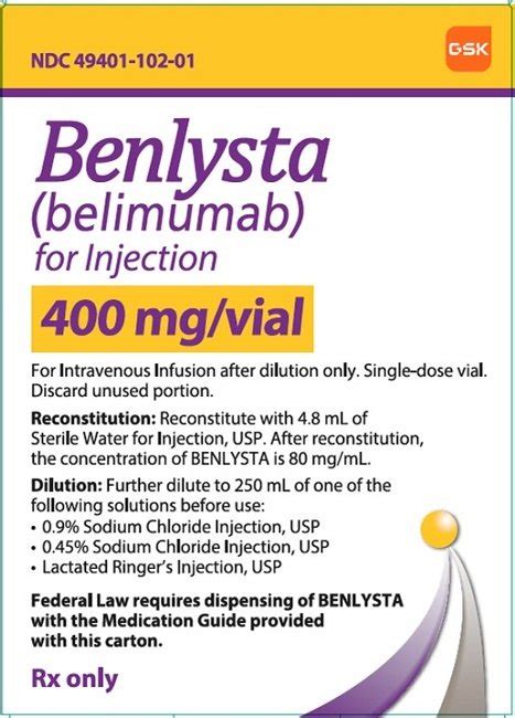 Benlysta Package Insert Drugs