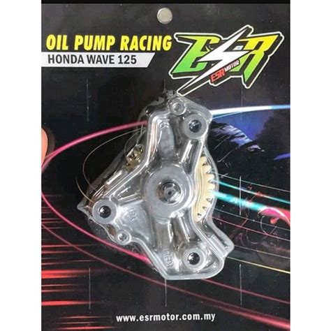 ESR OIL PUMP RACING WAVE125 DAN SWIPOH COMPLETE SET WAVE125 OIL PUMP