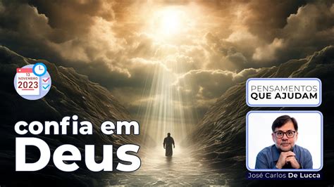 Confia em Deus José Carlos De Lucca YouTube