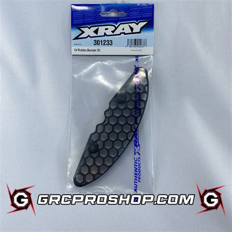 Xray Xra301233 X4 Rubber Bumper 3d With Inner H Profile Genesis Rc Raceway