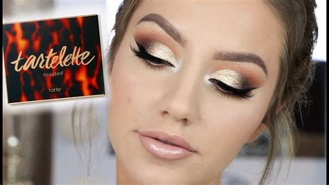 TARTE TARTELETTE TOASTED PALETTE TUTORIAL Jazzi Filipek YouTube