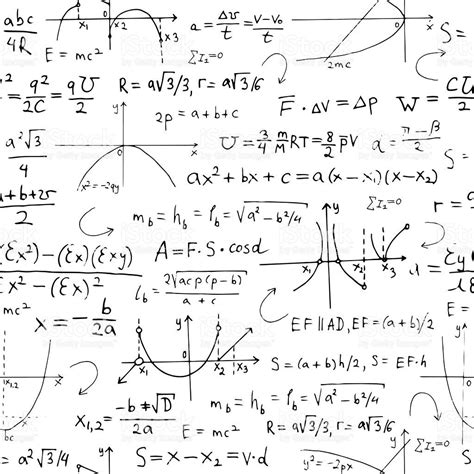Math Backgrounds White