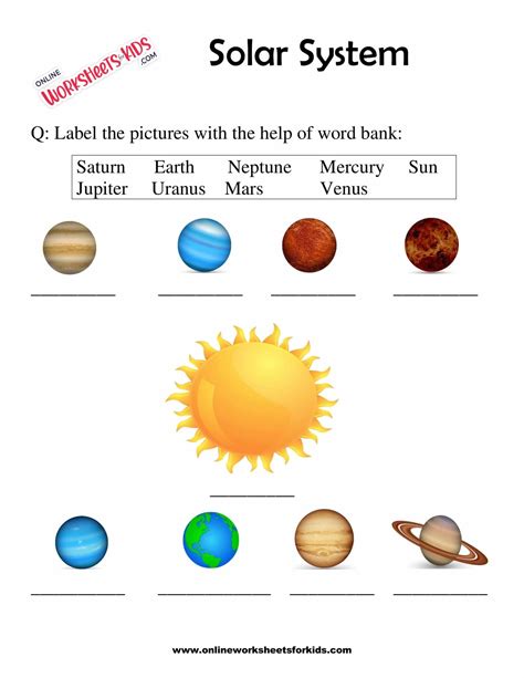 Solar System Grade 6