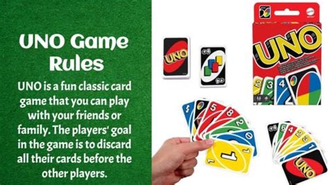 Uno Game Rules Plus Other Uno Rules Learning Board Games