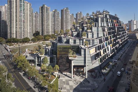 The ‘1000 Trees Building In Shanghai China Features Breathtaking