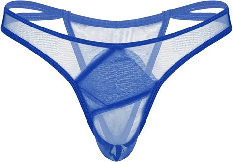 MSemis Herren Sexy Slip G String Tanga Unterwäsche Durchsichtige Männer