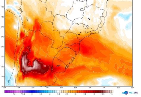 Calor Para La Semana Pr Xima Metsul Pronostic Entrada De Una Masa De