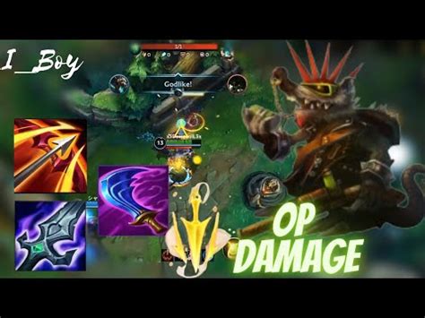 Twitch In Session To Op Damage Champion In Duo Lane New Build