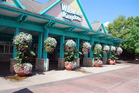 Park Entrance From Seaworld Ohio To Wildwater Kingdom