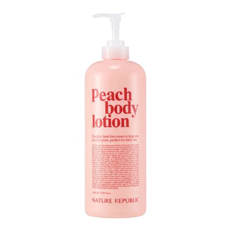 Daily Fresh Peach Body Lotion Nature Republic Philippines