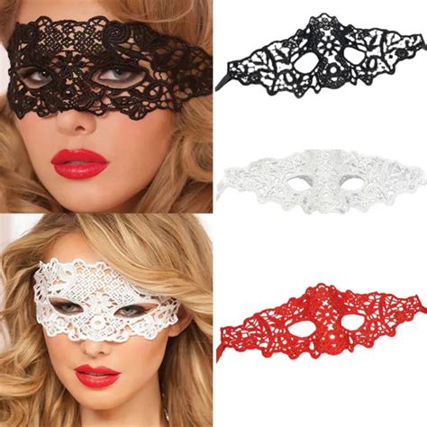 MASQUE EN DENTELLE Noire Mascarade Oeil Visage Masque Pour Les Yeux