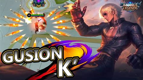 Gusion New Skin K MLBB KOF Mobile Legends Bang Bang YouTube