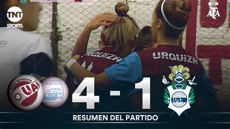 Resumen de UAI Urquiza vs Gimnasia LP 4 1 Fecha 6 Fútbol Femenino