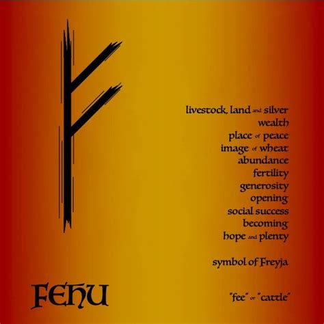 Fehu Symbol