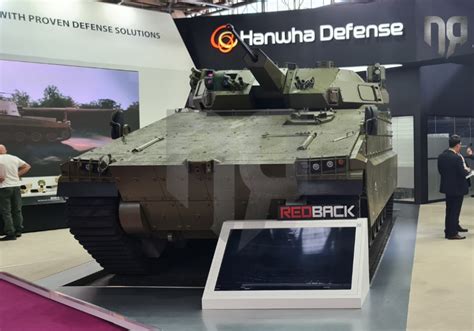 Eurosatory 2022 Hanwha Defense Redback Debuts In Europe