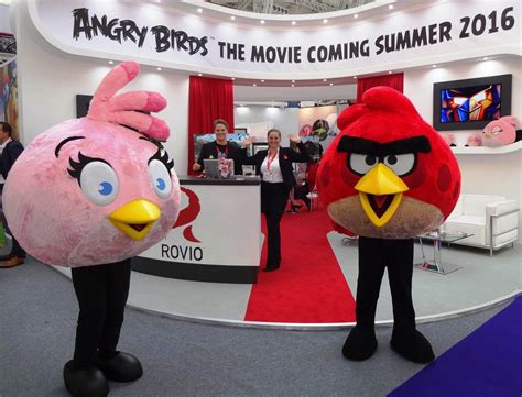 Stella And Red Bird From Angry Birds Mascot Costume Birds Manualidades