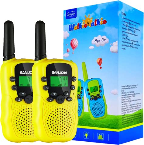 Kids Walkie Talkies Toys For Boys Comedyfun Mini Robots